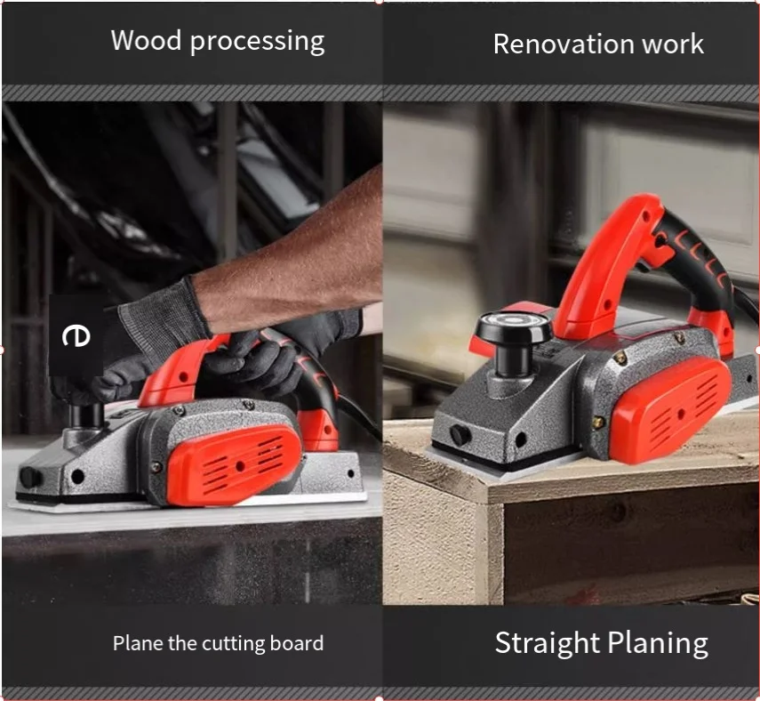Inverted Woodworking Electric Planer 220V 2200W Wood Milling Engraving Slotting Household Press Planer Woodworking Tools