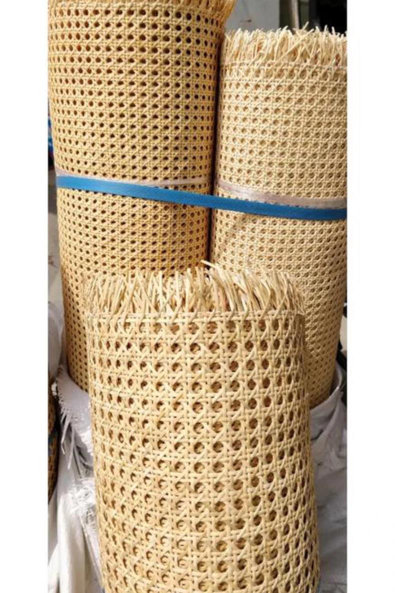 Natural Caning Material, 40cm/45cm Width Rattan Roll, Rattan Cane Webbing Roll, Fabric Rattan Material for Furniture DIY