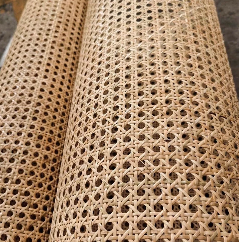 Natural Caning Material, 40cm/45cm Width Rattan Roll, Rattan Cane Webbing Roll, Fabric Rattan Material for Furniture DIY