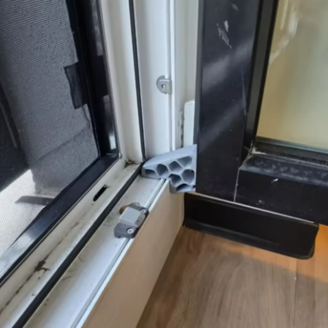 Heavy Duty Anti Collision Window Stopper, Non Slip Tilt Turn Casement Window Wedge Limiter for Home Office Renovation