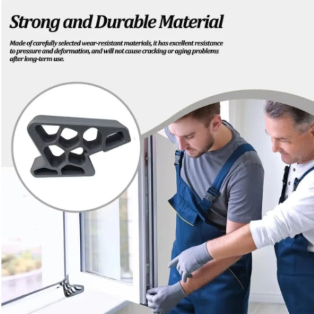 Heavy Duty Anti Collision Window Stopper, Non Slip Tilt Turn Casement Window Wedge Limiter for Home Office Renovation