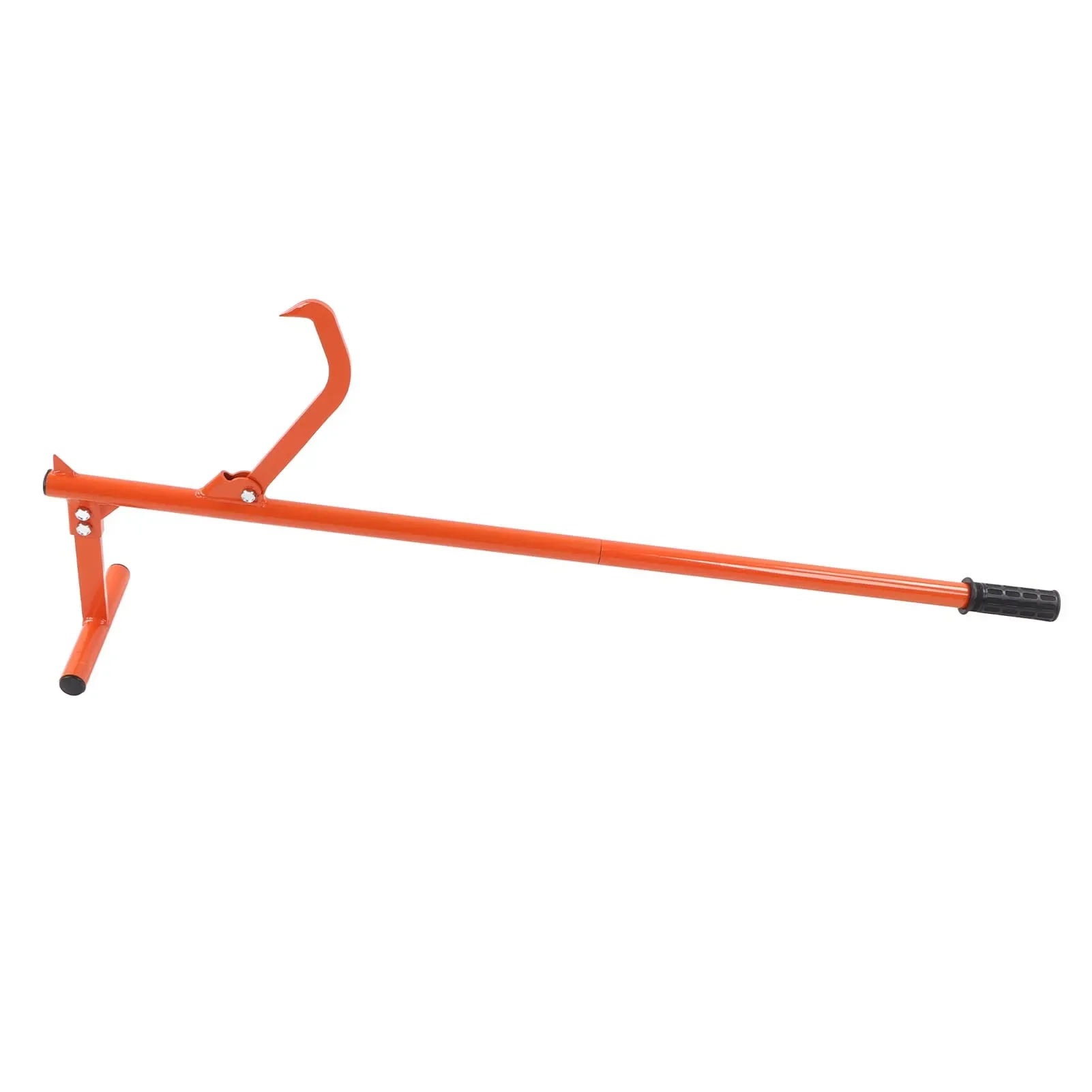 Red Log Stand Log Rack Stainless Steel Heavy Duty Red Sawhorse Sawing Trestle Woodworking Tool