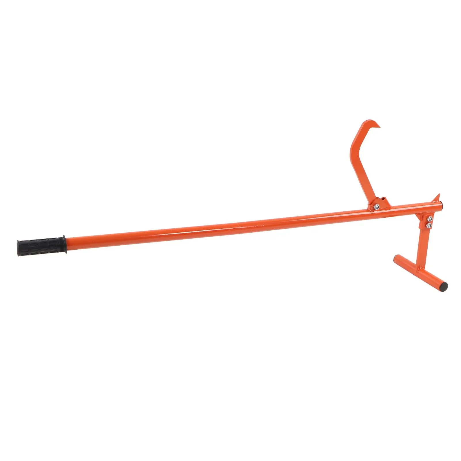 Red Log Stand Log Rack Stainless Steel Heavy Duty Red Sawhorse Sawing Trestle Woodworking Tool