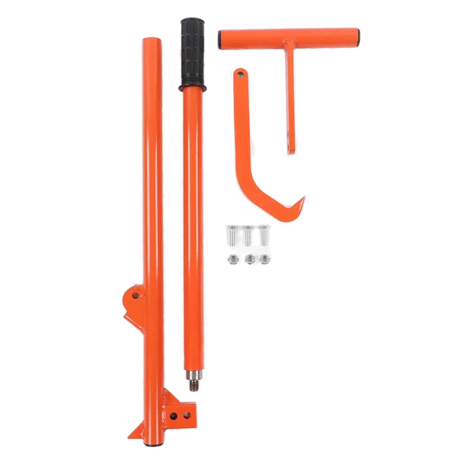 Red Log Stand Log Rack Stainless Steel Heavy Duty Red Sawhorse Sawing Trestle Woodworking Tool
