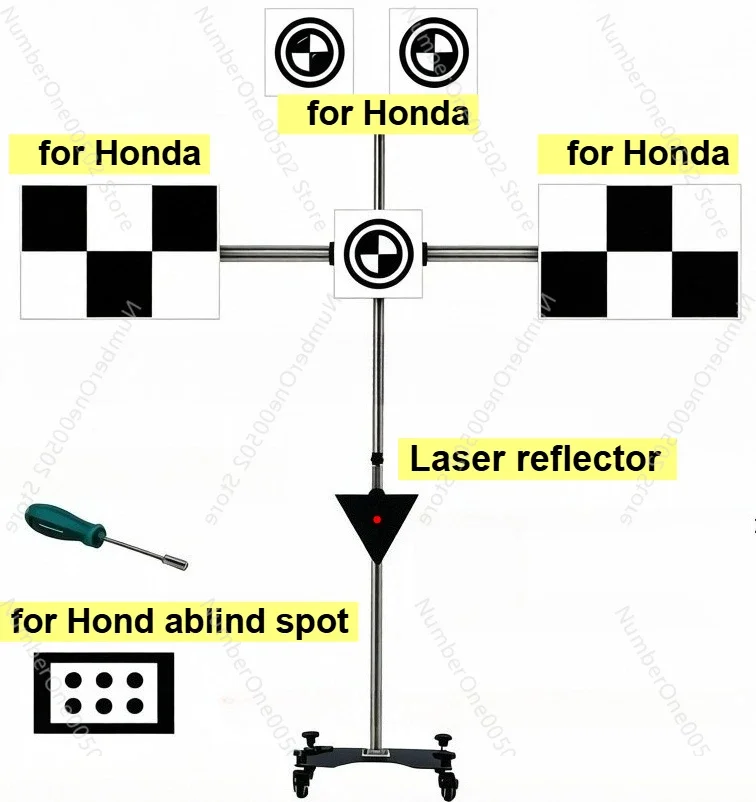 ADAS Calibration Tool withmmWave Radar Calibration for Japanese Korean Cars,for Honda front camera and blind spot calibration