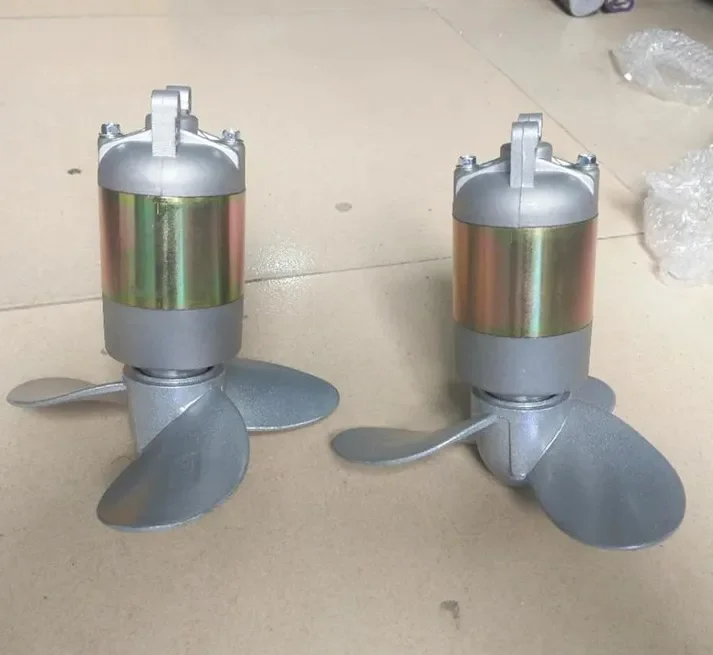 12V Electric Outboard Motor Propeller 500W for Inflatable Boat, Rubber Dinghy Hanging Propeller
