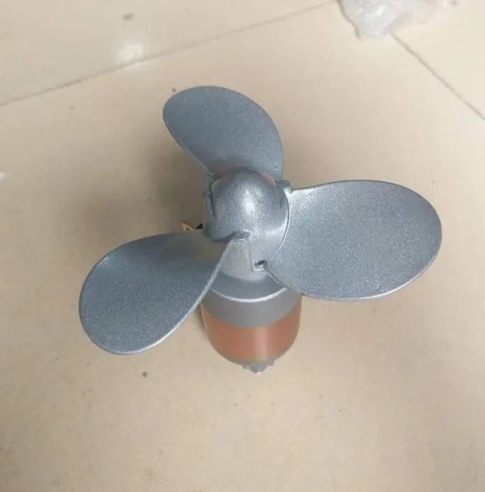 12V Electric Outboard Motor Propeller 500W for Inflatable Boat, Rubber Dinghy Hanging Propeller