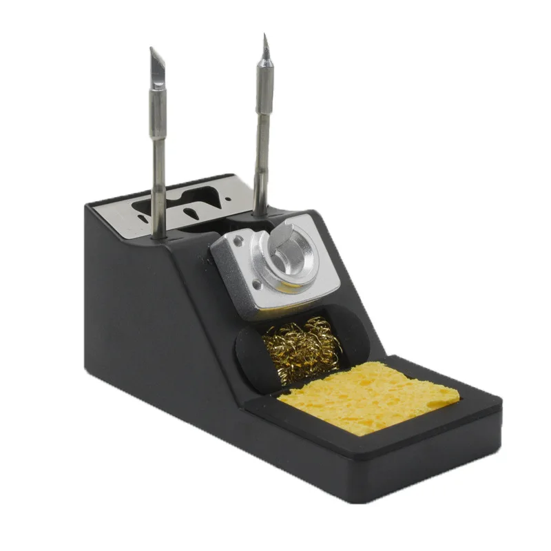 Multi-Functional Metal Soldering Iron Stand Fit C115 C210 C245 Precision Soldering Pen Holder Accessories