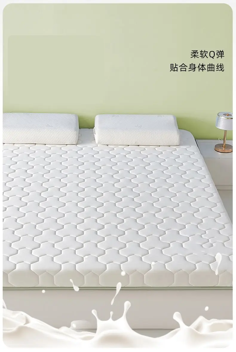 Latex Compression Foam Mattress Cover Household Bedroom Upholstered Tatami Dormitory Student Single Rental
