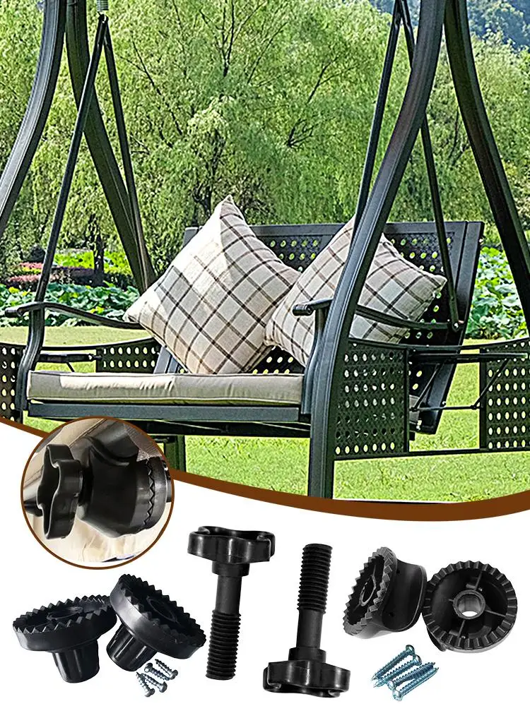 Garden Swing Fittings Wear-Resistant Canopy Parts Chair Canopy Bracket Replacement Repair Tool Courtyard Swing Frame tool Set