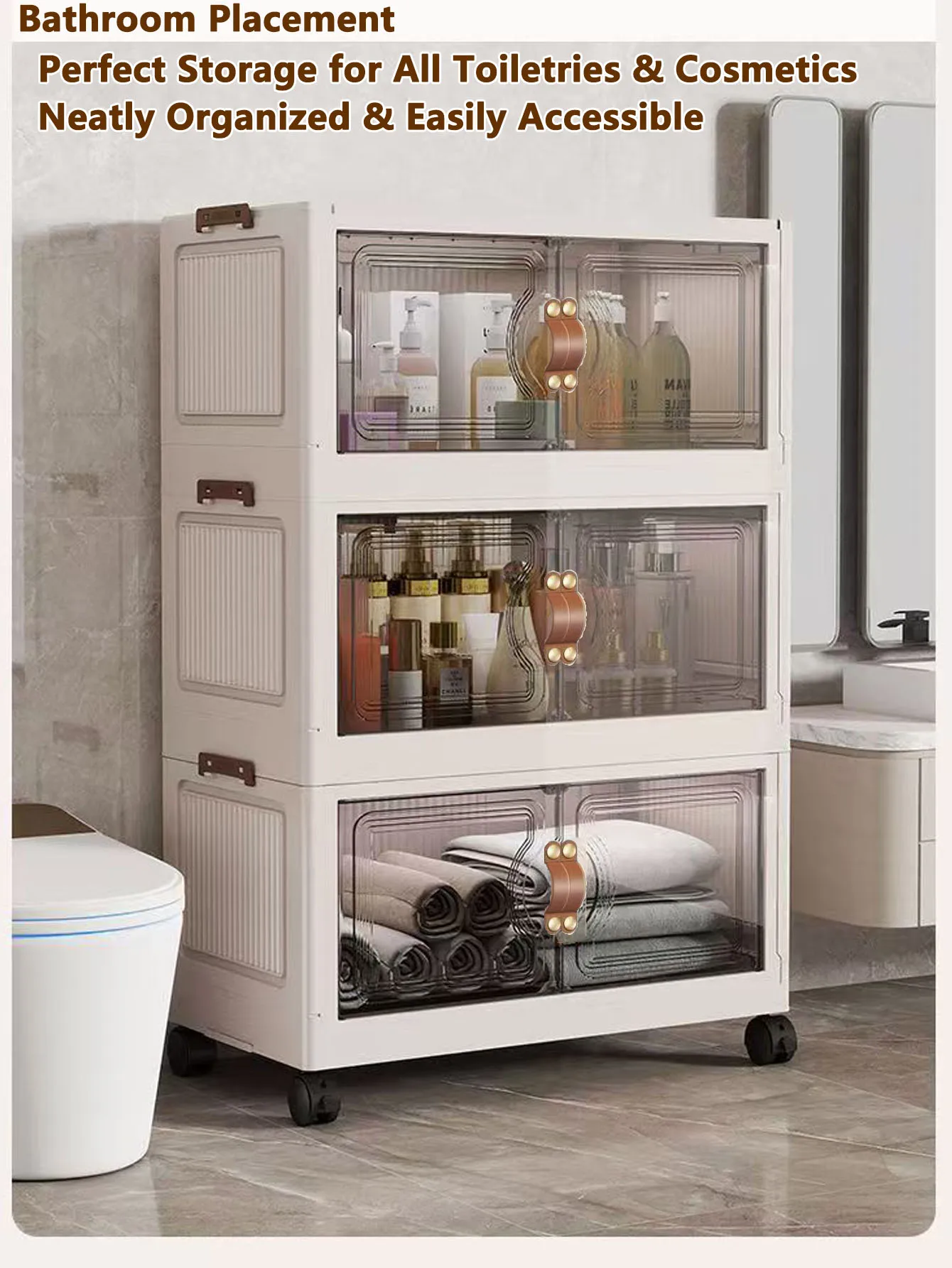China Simple Wardrobe Foldable Baby Clothes Plastic Multi-layer Storage Cabinet Bedroom Baby Wardrobe Rental Room