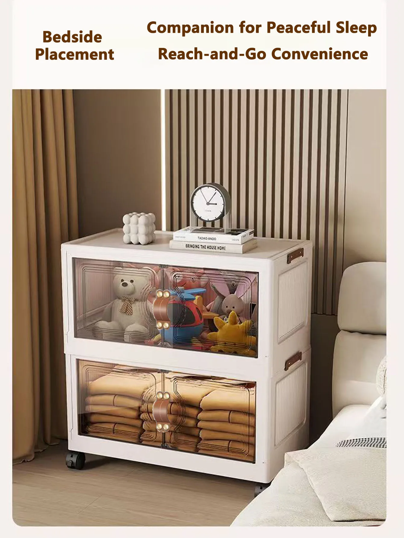 China Simple Wardrobe Foldable Baby Clothes Plastic Multi-layer Storage Cabinet Bedroom Baby Wardrobe Rental Room