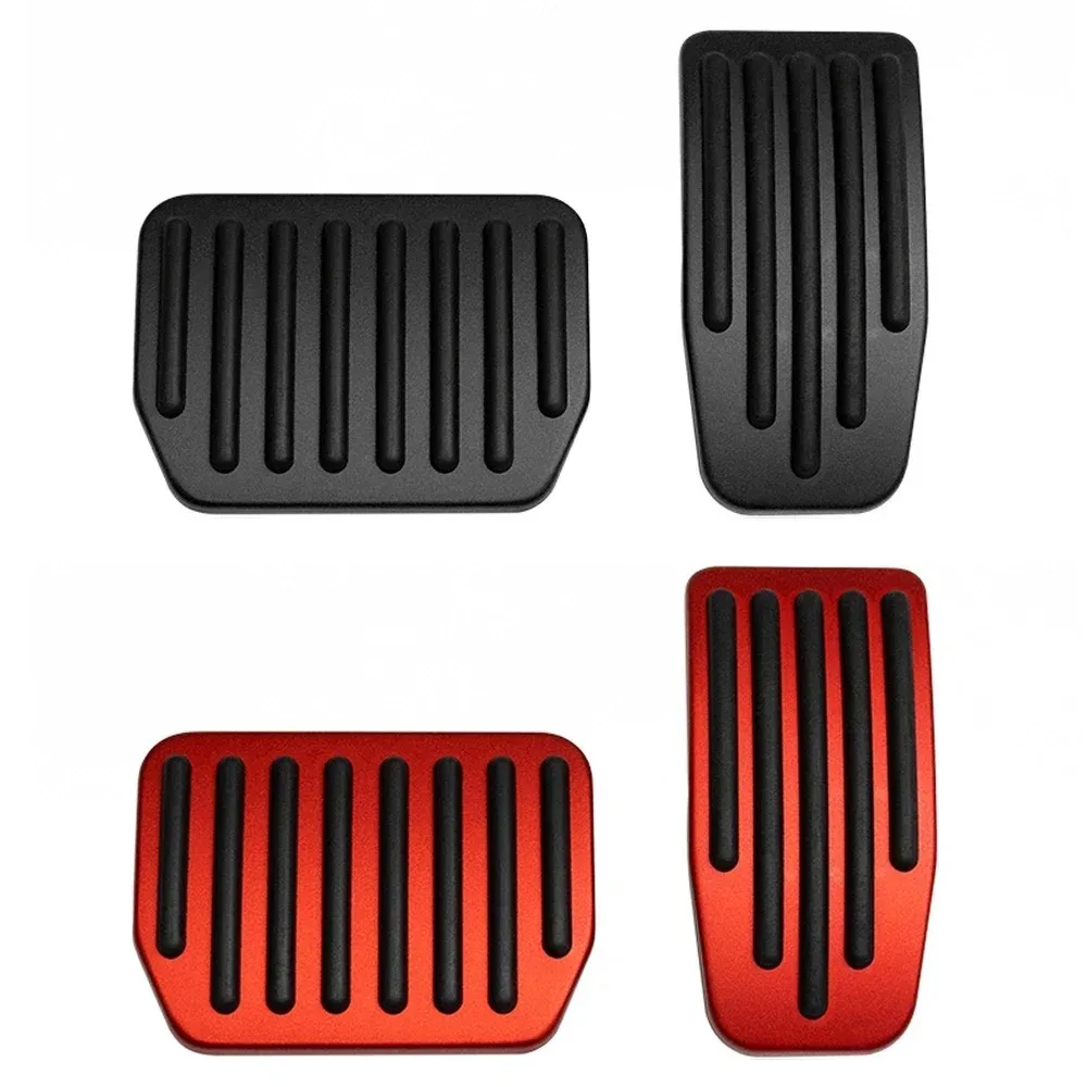 For Tesla Model Y 3 Highland 2026, Performance Aluminum Pedal Pads Cover, Non-slip Accelerator Brake Rest, Upgrade Accessories