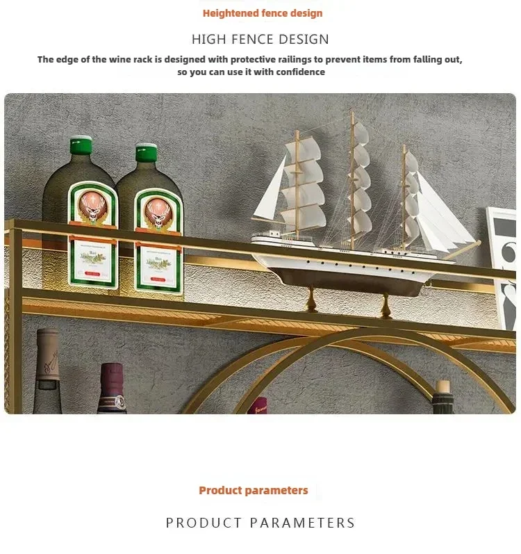 Modern Wall Mount Wine Rack Holder Glass Storage Bar Cabinet Decor Bottle Miniature Wine Rack Cup Holder Bar Cabinet Storage