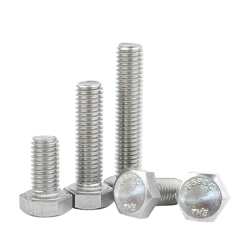 3/16 1/2 10# 1/4 5/16 3/8 7/16 304 Stainless Steel External Outside Hexagon Head Bolt Outer Hex Head Screws