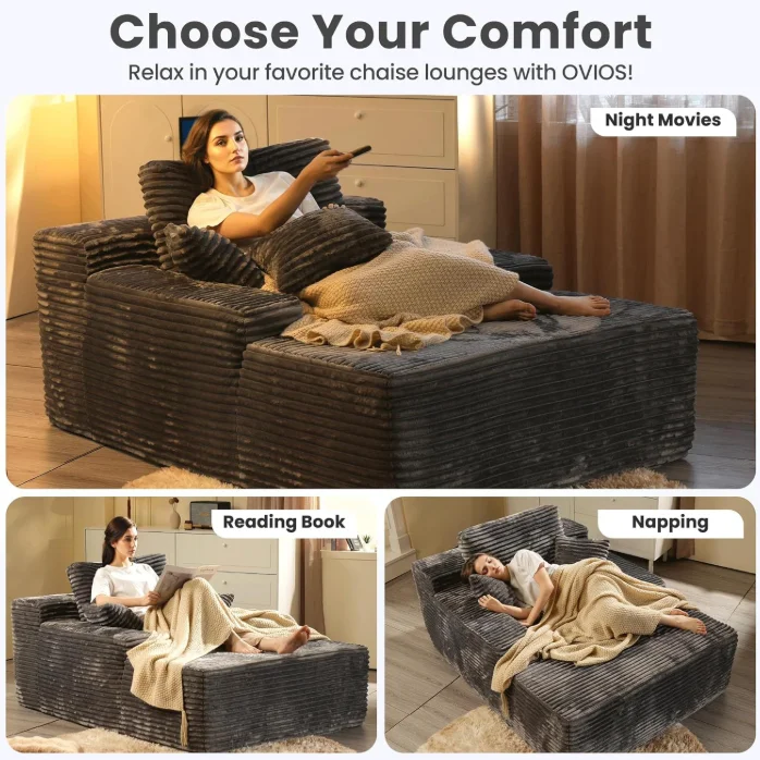 Hot-selling Compressed Foam Sofa No Assembly Required Corduroy Fabric Vacuum Compression Sofa Bed Lounge Couch