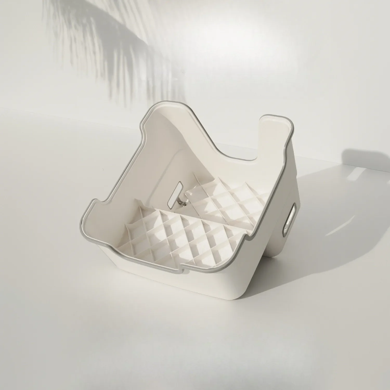 Portable 2-Tier Plastic Step Stool, Non Slip Kids Stool for Toddler Toilet Training & Bathroom Sink Washing Helper