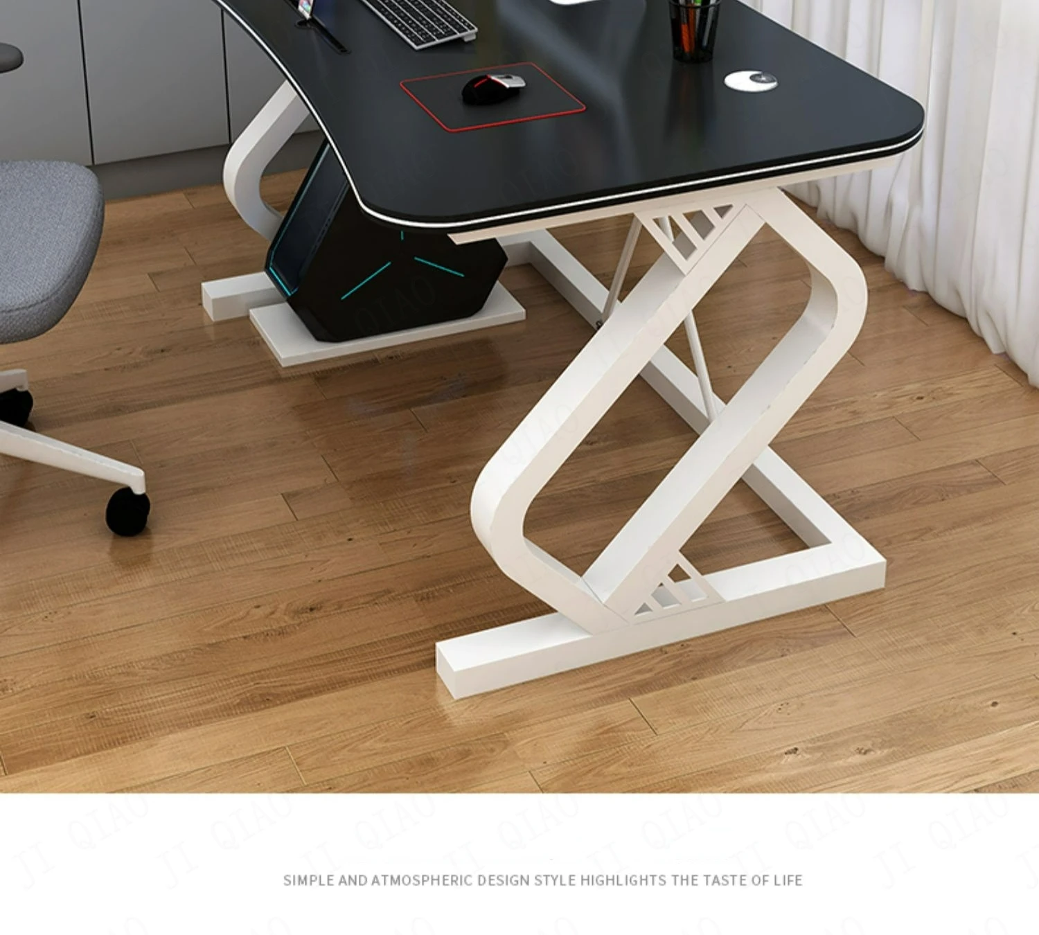 Office Work Desk desktop Computer Gamer Desk Bedroom Room Desks Simple Modern Bedroom Students Learn to Write and Store Desk
