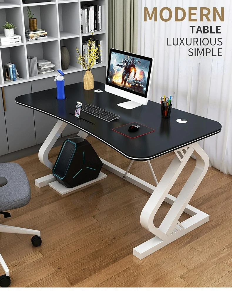 Office Work Desk desktop Computer Gamer Desk Bedroom Room Desks Simple Modern Bedroom Students Learn to Write and Store Desk