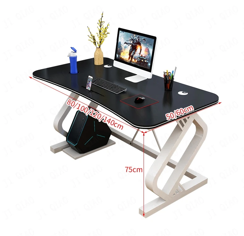Office Work Desk desktop Computer Gamer Desk Bedroom Room Desks Simple Modern Bedroom Students Learn to Write and Store Desk