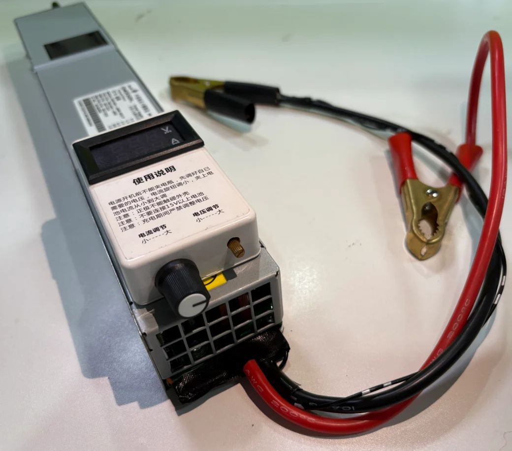12.6V 14.6V Adjustable DC Power Supply 50A, Voltage Current Regulatable Power Accessory With Digital Display