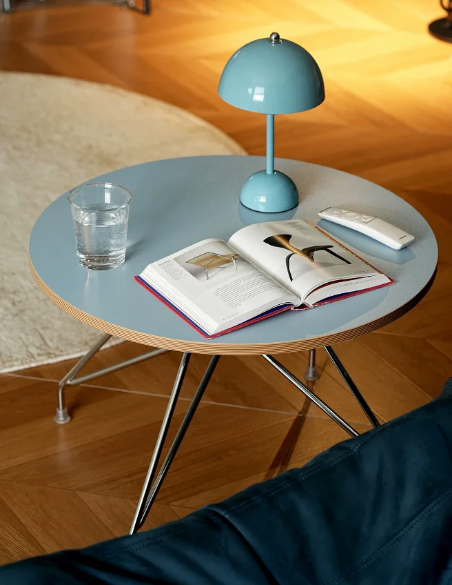 MOMO Bauhaus Coffee Table Living Room Round Table Small New Artistic Sense Small Coffee Round Table Tea Rack