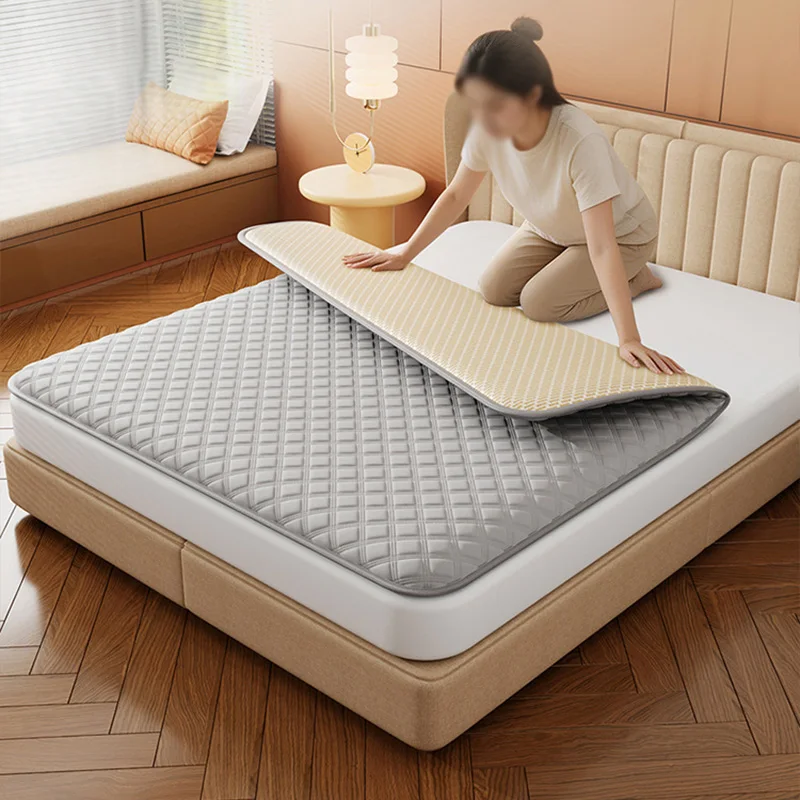 2026 New Ice Vine Double-sided Usable Thick Mattress Tatami Student Dorm Single Mattress For Household Foldable Double Mattress