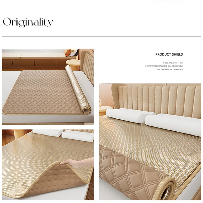 2026 New Ice Vine Double-sided Usable Thick Mattress Tatami Student Dorm Single Mattress For Household Foldable Double Mattress