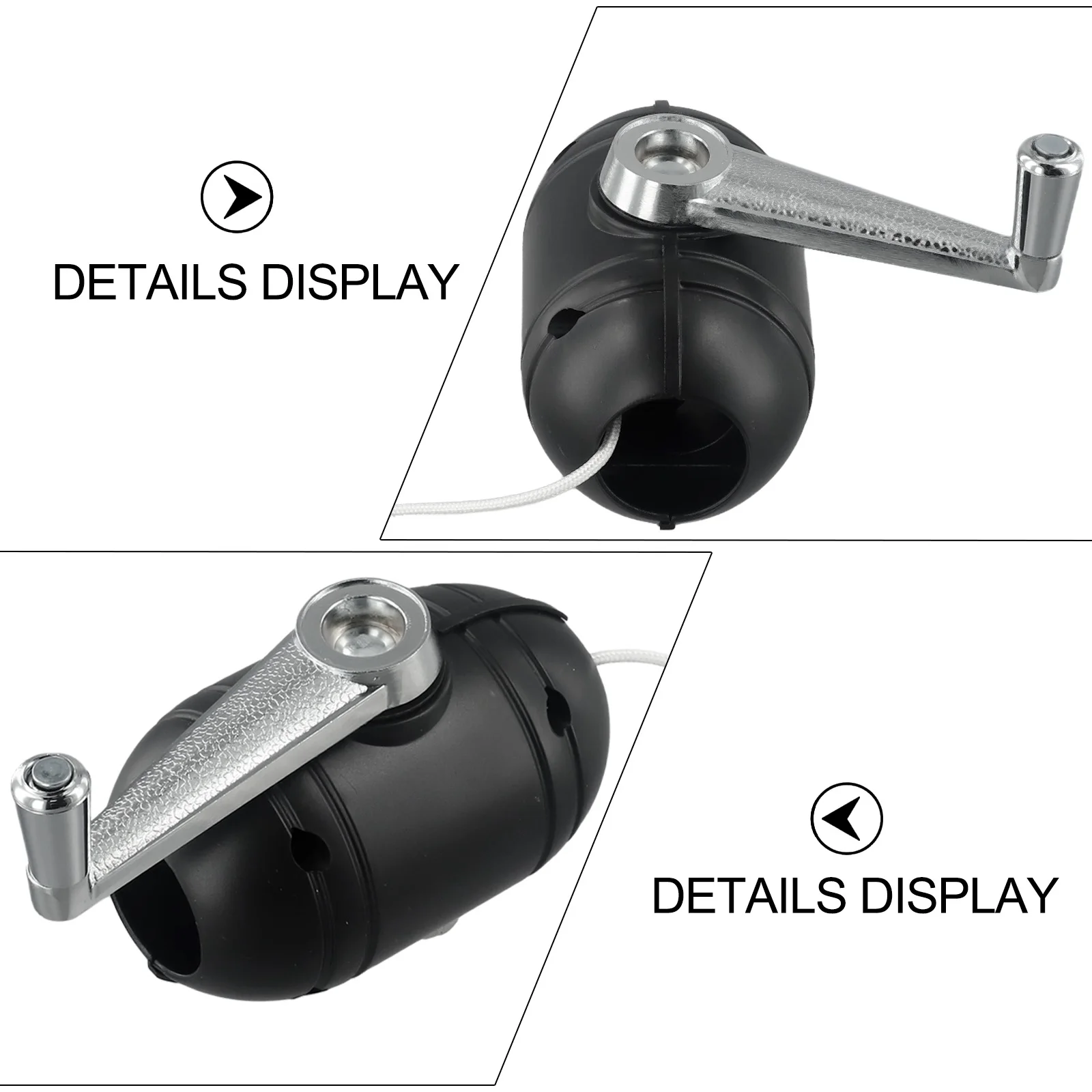 Coffee Shop Product Name Umbrella Replacement Crank Shade Black Crank For Garden Garden Party Replacement Parts