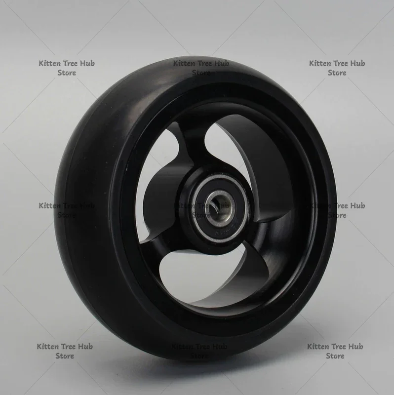 4 Inch 5 Inch Aluminum Alloy Front Wheel Casters High Speed Wear Resistant Sports Wheelchair Replacement Accessories