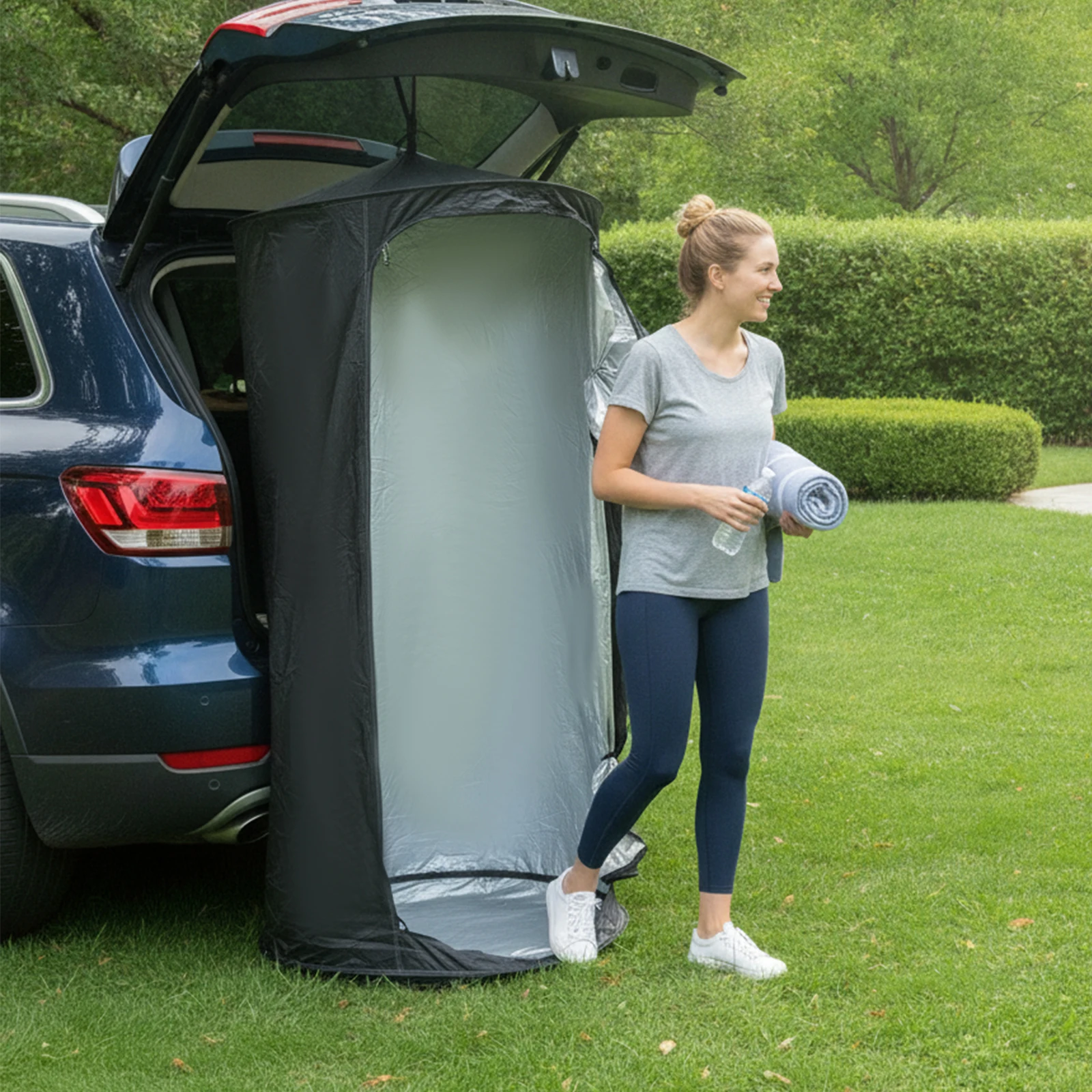 Portable Pop-Up Privacy Tent Outdoor Shower Tent Foldable with Storage Bag Easy Setup for Beach Camping - Ideal for Outdoor Use