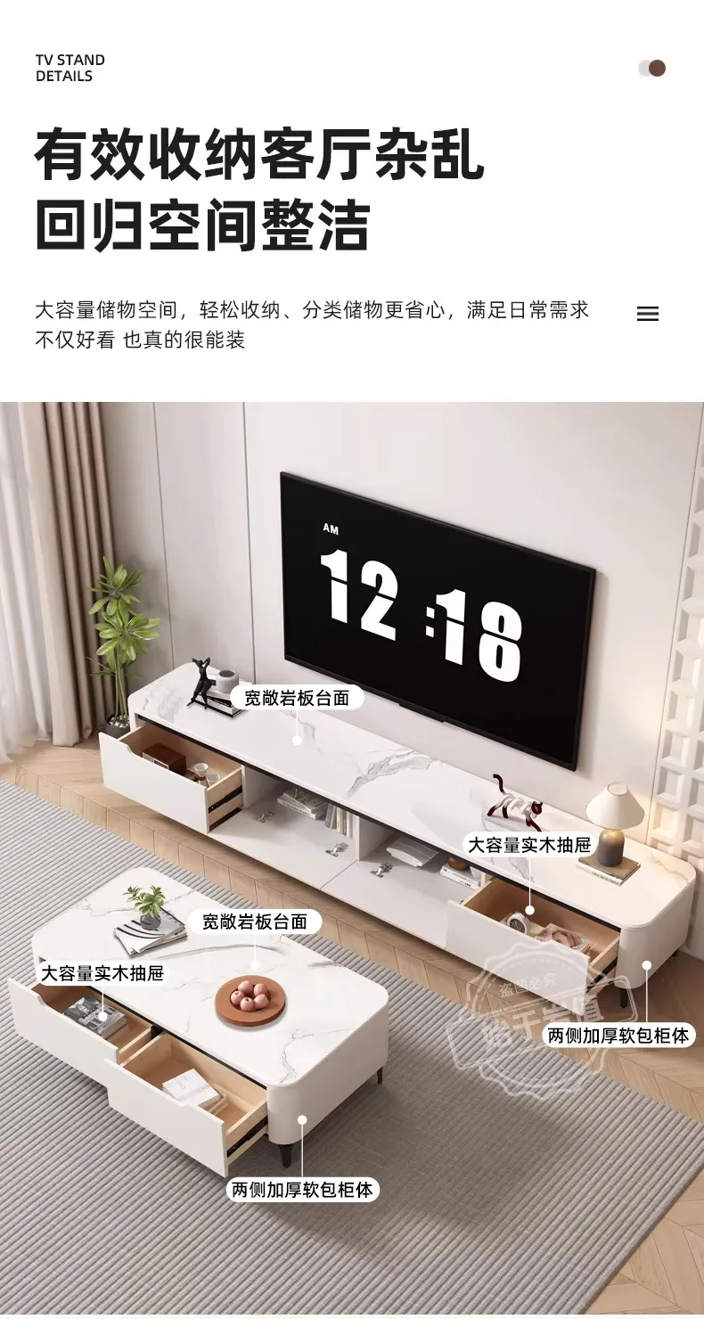 Designer Aesthetic Tv Stands Modern Living Room Cabinets Display Coffee Tv Table Universal Coffee Archivadores Home Furniture