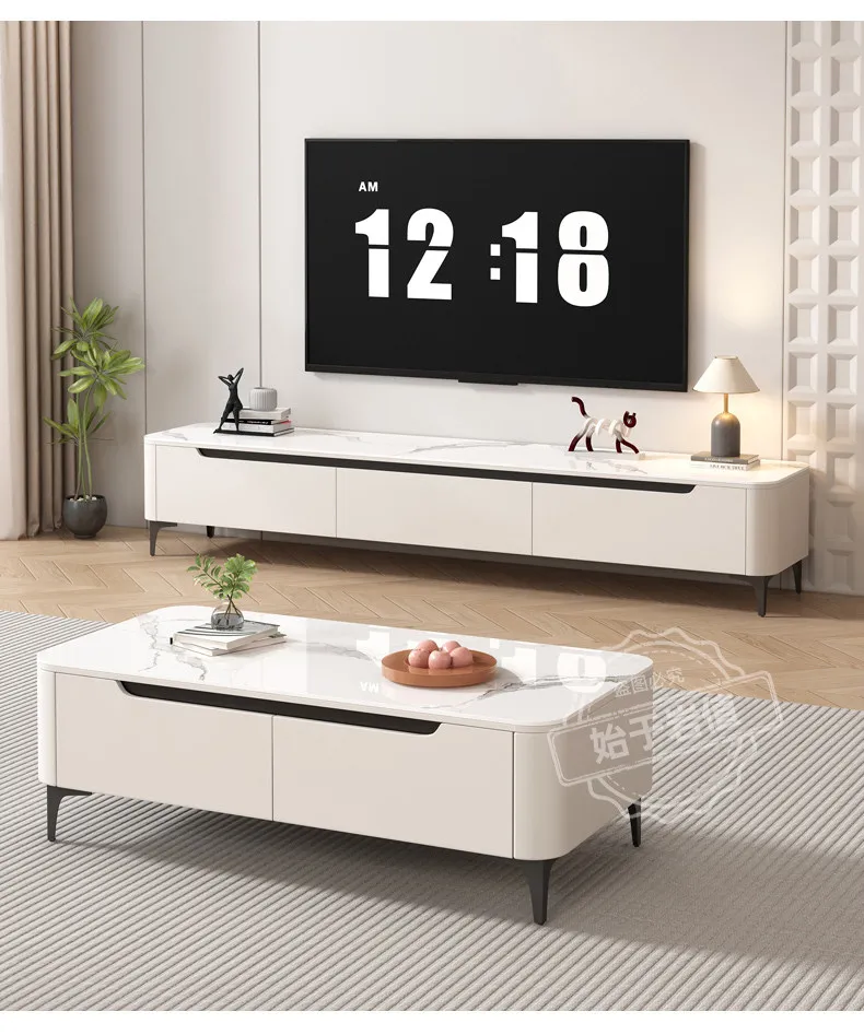 Designer Aesthetic Tv Stands Modern Living Room Cabinets Display Coffee Tv Table Universal Coffee Archivadores Home Furniture
