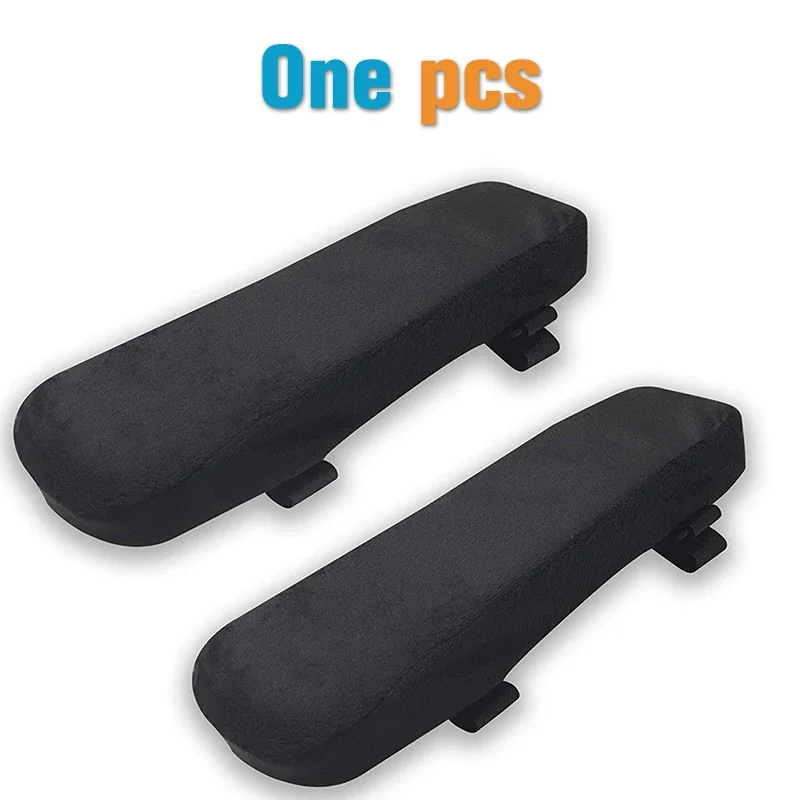 1/2Pcs Slow Rebound Memory Foam Armrest Cushion Pad Chair Mat Elbow Rest Cover Office Chair Arm Cover Black Grey Wholesale