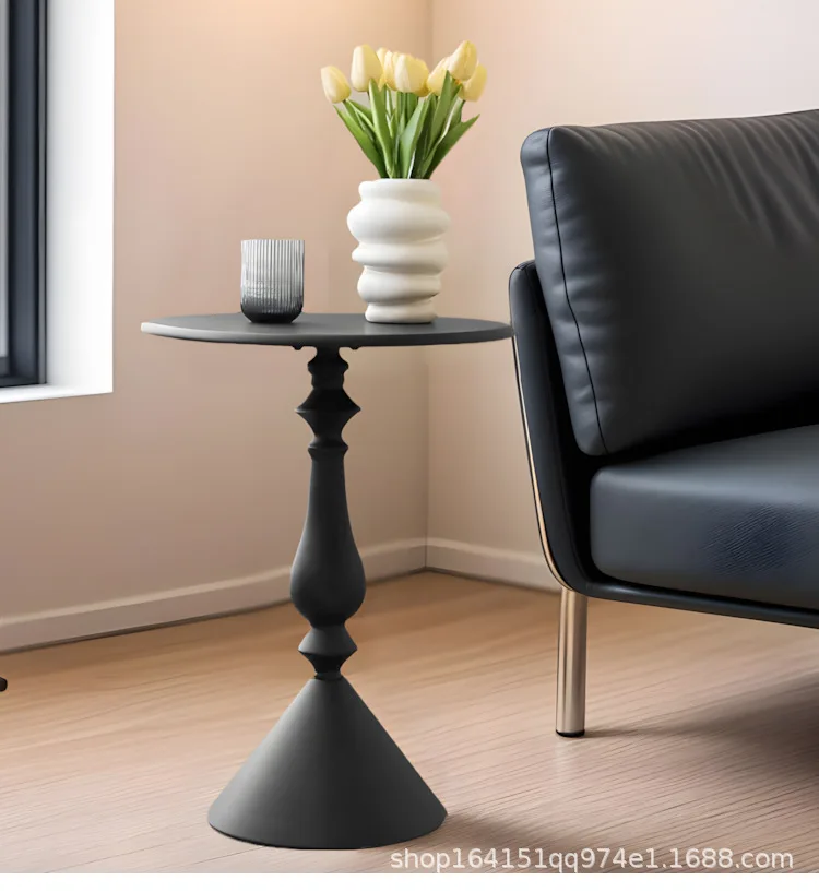 New Cream Style Living Room, Sofa Side Table, Small Movable Small Unit, Nordic Mini Coffee Table, Circular Table Coffee Tables