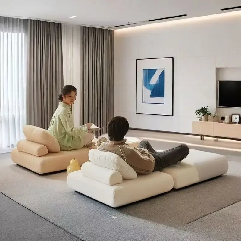 Modern Double Sofa Chair Bed Fabric single sofa Home Living Room Lounging Stylish Sofa Chair Seat Multifunction Folding Sofa Bed