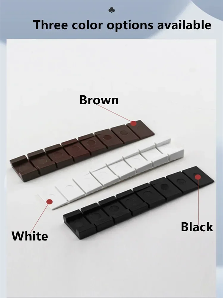 20/10PCS Flexible Plastic Wedges Shims Leveling Table Shims Premium Furniture Levelers Door Cabinet Shim Wedges Pads hardware
