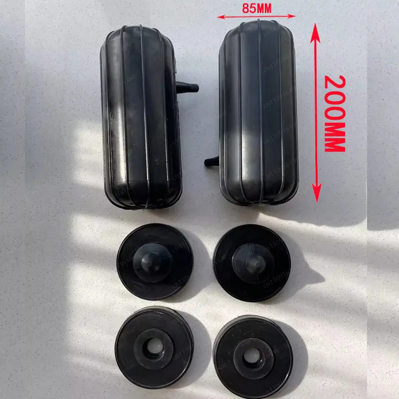 Straight Car Rear Suspension Spring Airbag Noise Reduction for Sedan SUV Off-Road Vehicles Automobile Air Shock Absorber