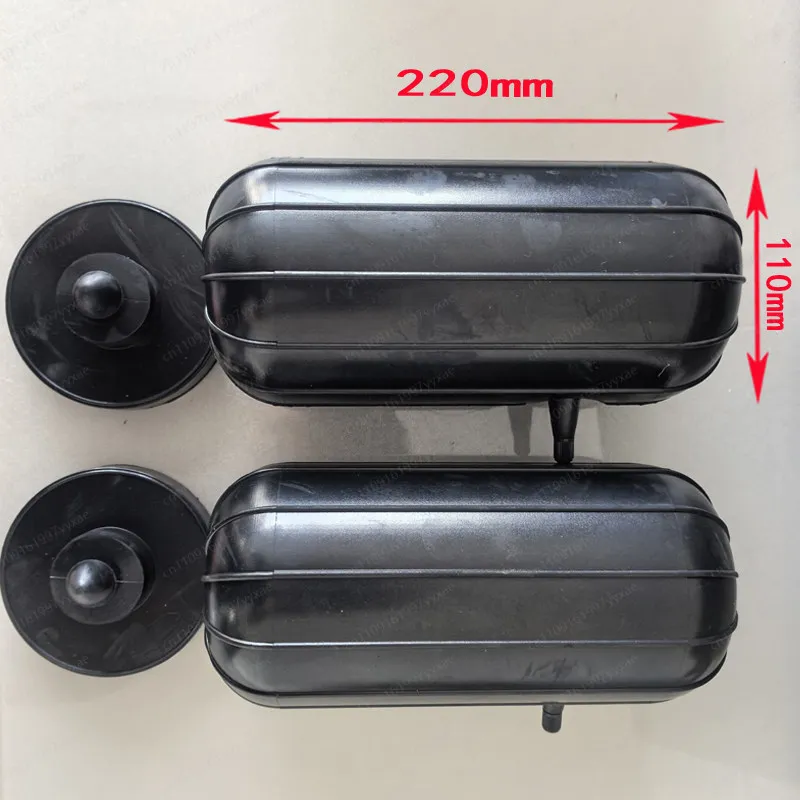 Straight Car Rear Suspension Spring Airbag Noise Reduction for Sedan SUV Off-Road Vehicles Automobile Air Shock Absorber