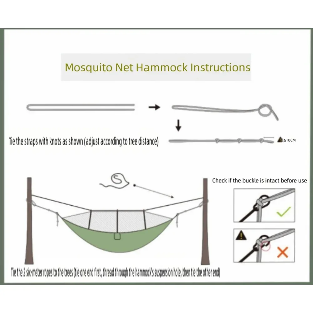 Family Courtyard V Frame Suspended Bed Outdoor Two People Detachable Mosquito Proof Mesh Hammock Camping Portable Sleeping Bag