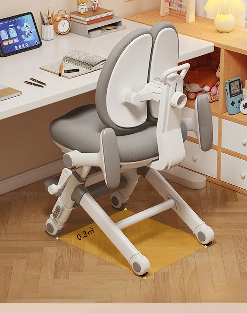 Kids Study Chair Multifunctional Height Adjustable Children's Writing Desk Chair