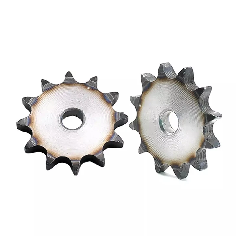A3 Steel 08B/10A/12A/16A Flat Plate Sprocket 10~45 Teeth Pitch 12.7/15.875/19.05/25.4mm Use For Chain Industrial Drive Sprockets
