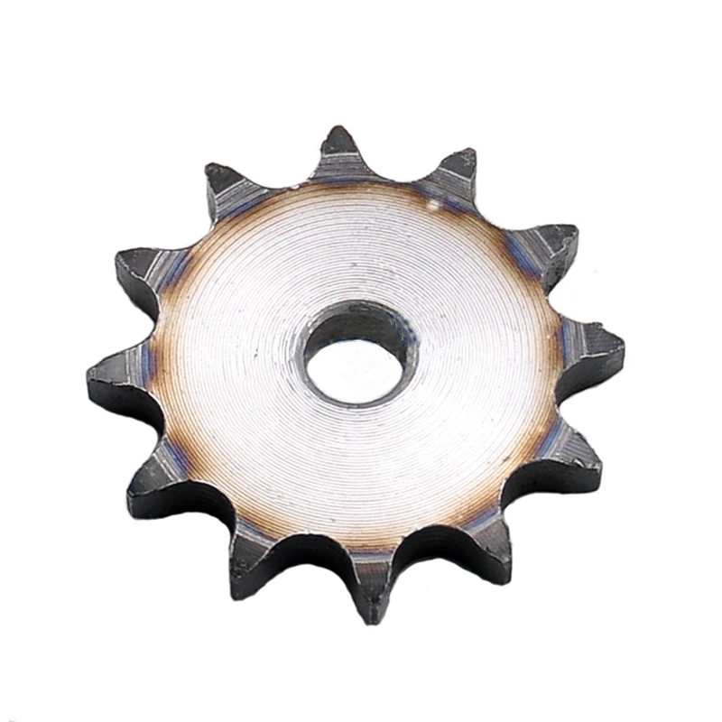 A3 Steel 08B/10A/12A/16A Flat Plate Sprocket 10~45 Teeth Pitch 12.7/15.875/19.05/25.4mm Use For Chain Industrial Drive Sprockets