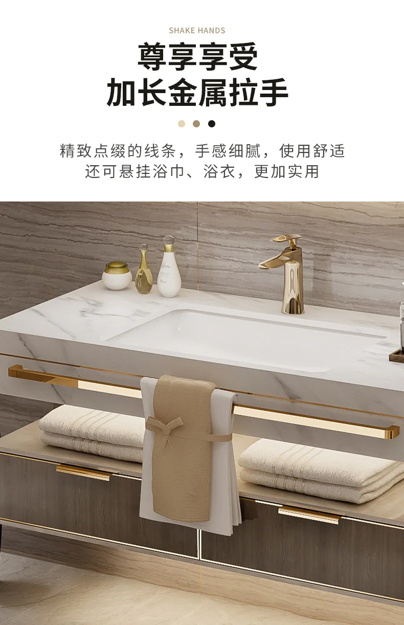 YL Luxury Floating Modern Bathroom Cabinet Mirror Led Light Smart Vanity Toilet Cabinet Space Saver Mobile Da Bagno Furniture