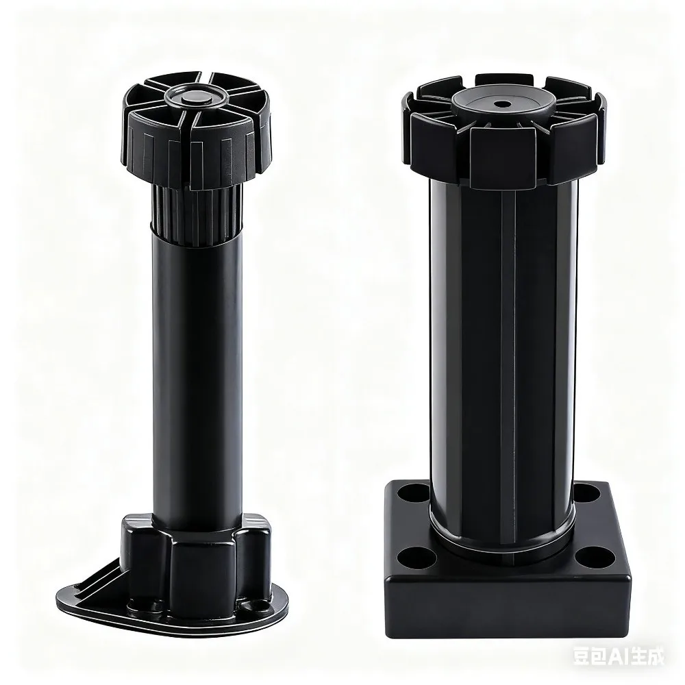 Heavy Duty Cupboard Foot Load Bearing Bracket Anti-Slip Cabinet Leg 8/10/12/15cm Adjustable Height Cabinet Levelers For Bathroom