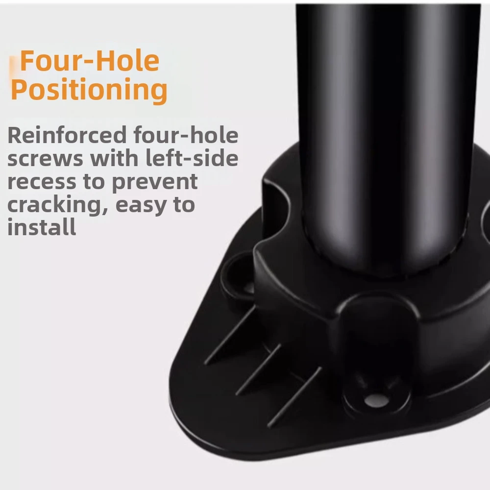 Heavy Duty Cupboard Foot Load Bearing Bracket Anti-Slip Cabinet Leg 8/10/12/15cm Adjustable Height Cabinet Levelers For Bathroom