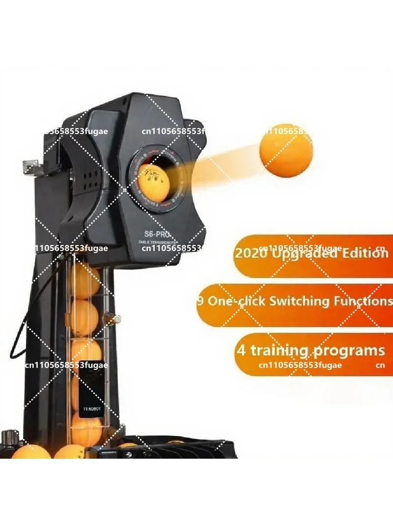 Automatic Table Tennis Serving Robot with Net, Household Ping Pong Training Practice Equipment