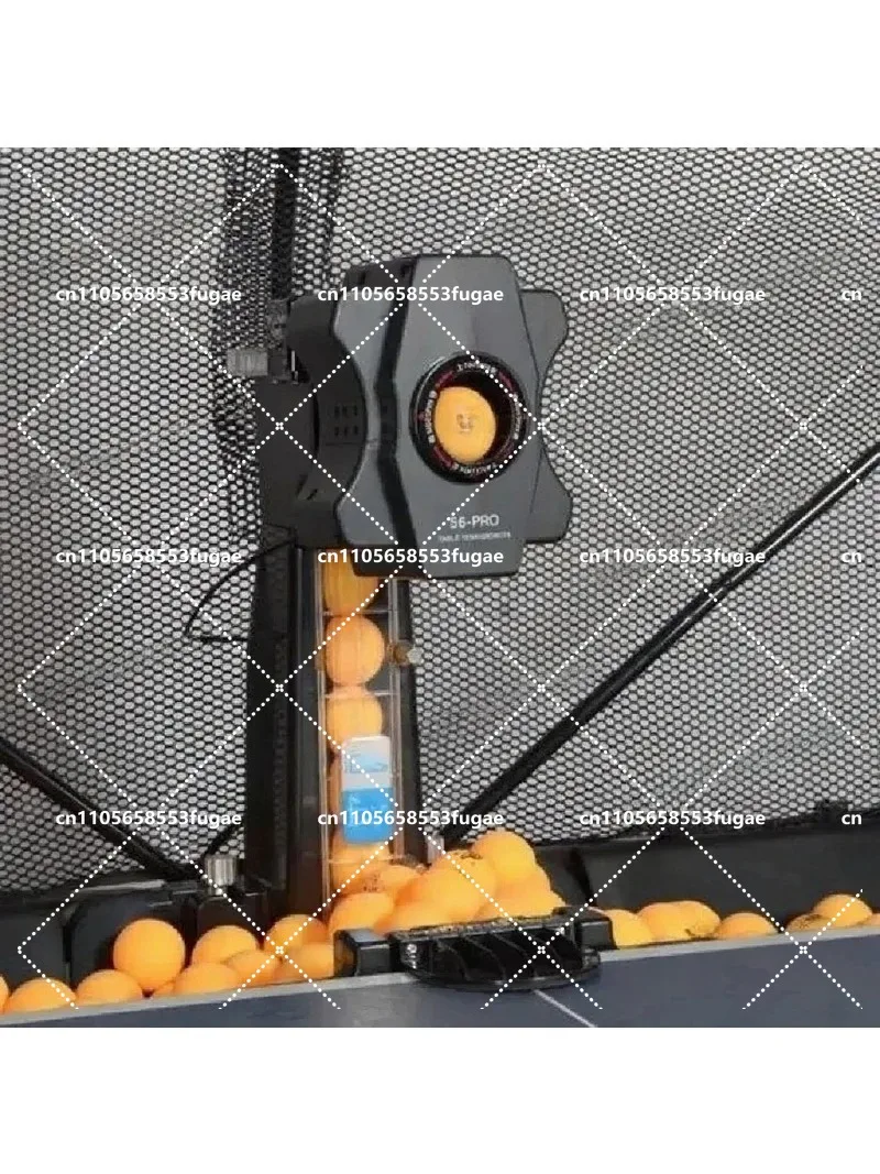 Automatic Table Tennis Serving Robot with Net, Household Ping Pong Training Practice Equipment