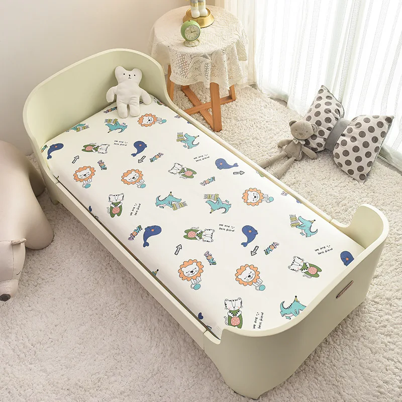Baby Mattress Kindergarten Children's Nap Mat Detachable Washed Top And Bottom Mattress For Kids Nursery Nap Bed Thick Crib Pad