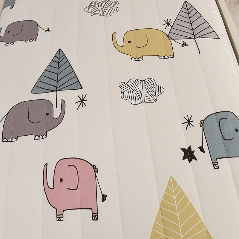 Baby Mattress Kindergarten Children's Nap Mat Detachable Washed Top And Bottom Mattress For Kids Nursery Nap Bed Thick Crib Pad
